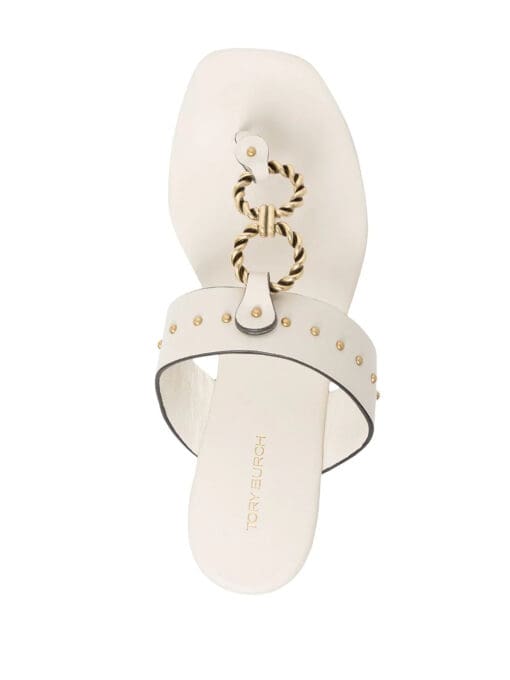 Tory Burch  Vintage Plaque Sandal - Image 4