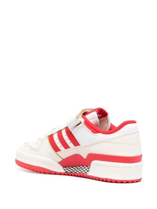 adidas  side-stripe leather sneakers - Image 3