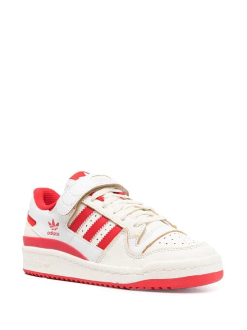 adidas  side-stripe leather sneakers - Image 2