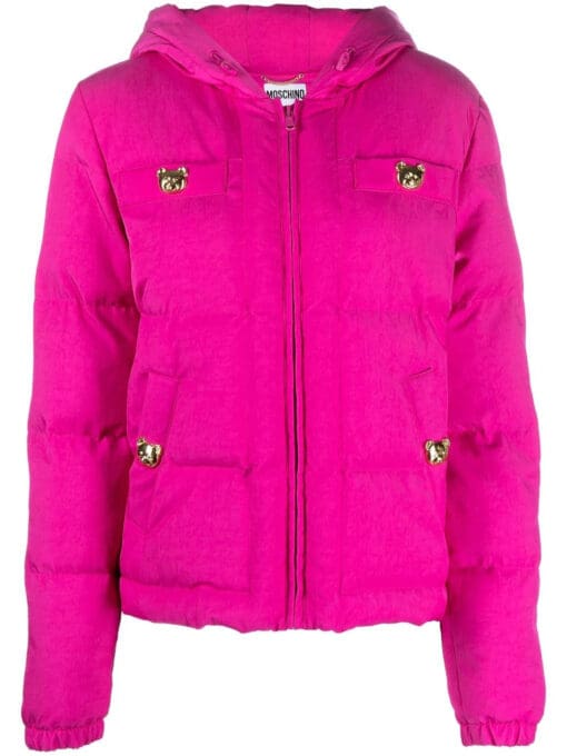 Moschino  padded hooded jacket