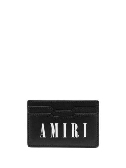 AMIRI  logo-print leather wallet