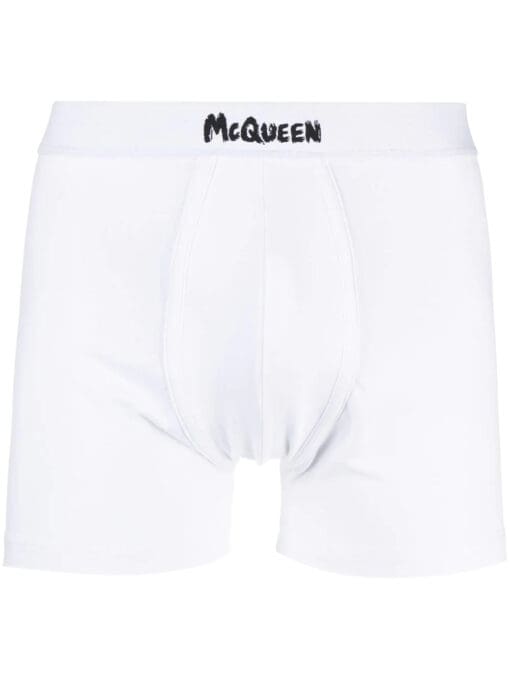 Alexander McQueen  Graffiti-logo boxer briefs