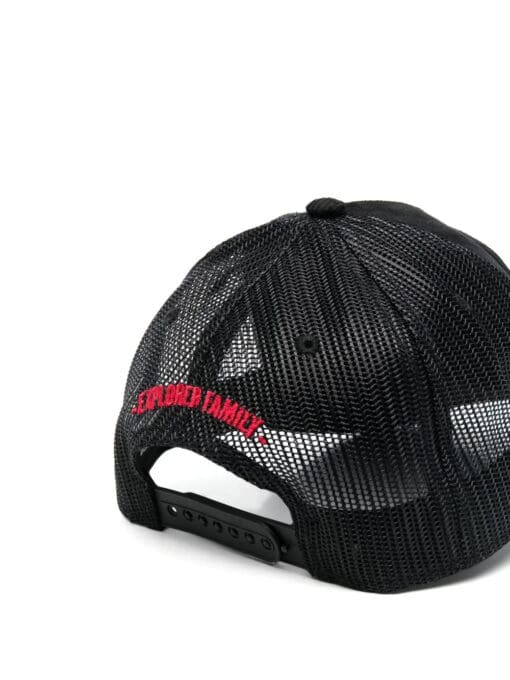 Dsquared2  logo-patch mesh-panelled cap - Image 2