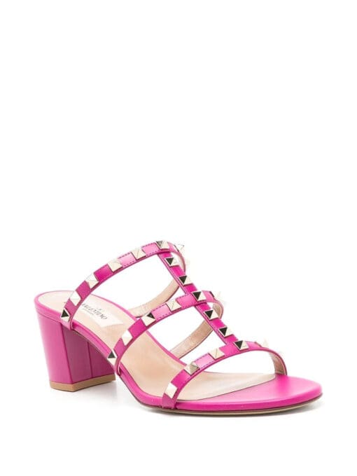 Valentino Garavani  65mm rockstud slider sandals - Image 2