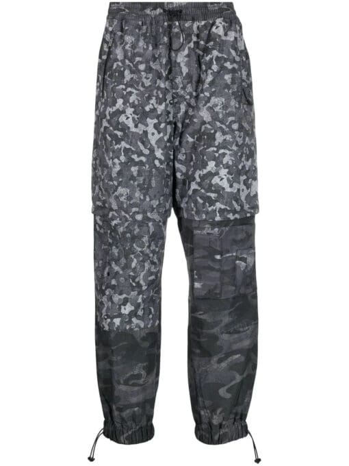 Diesel  camouflage-print performance trousers