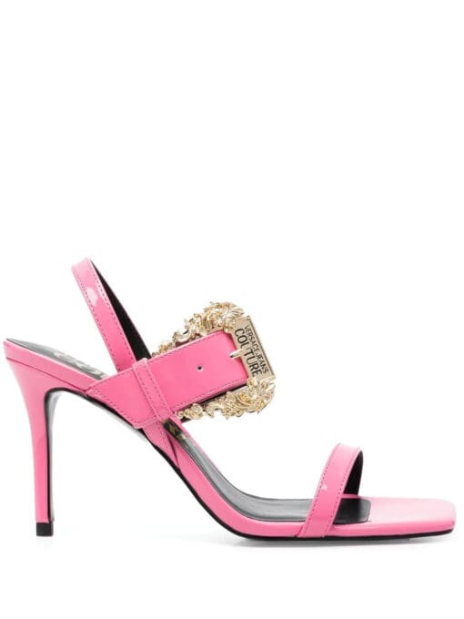 Versace Jeans Couture  buckle-fastening heeled sandals