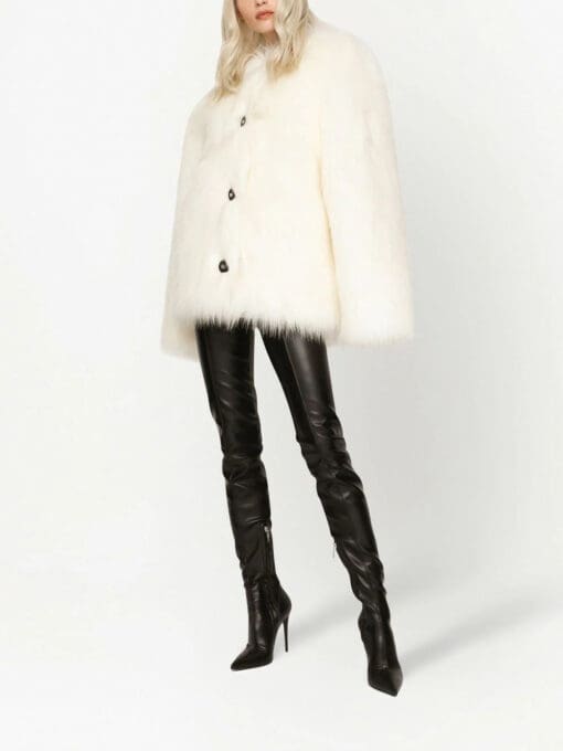 Dolce & Gabbana  faux fur jacket - Image 3