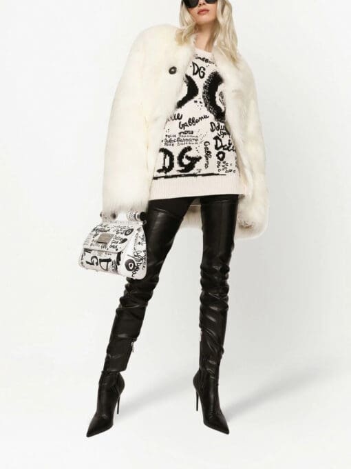 Dolce & Gabbana  faux fur jacket - Image 2