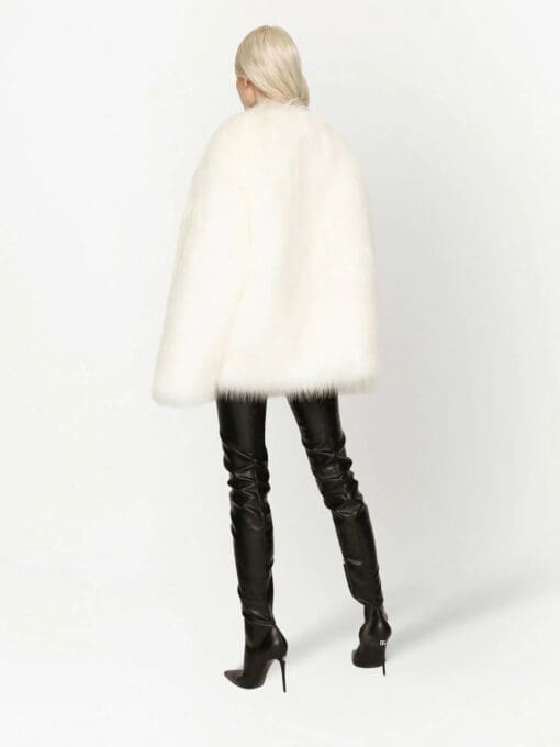 Dolce & Gabbana  faux fur jacket - Image 4