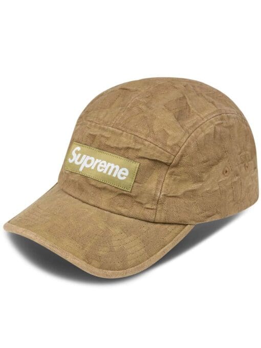 Supreme  fat tip jacquard denim camp cap