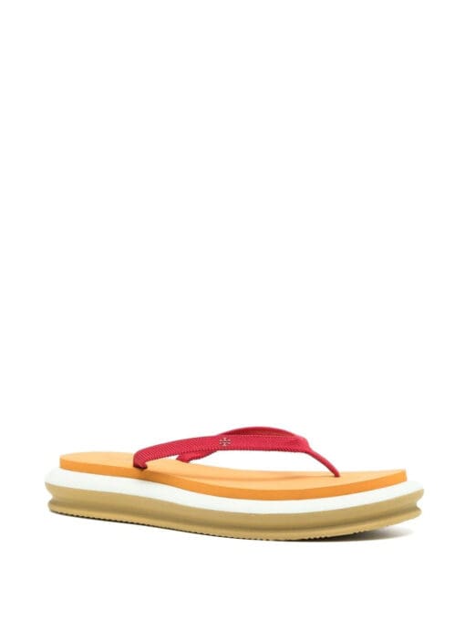 Tory Burch  Layered chunky flip flops - Image 2