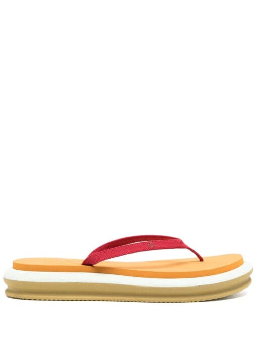 Tory Burch  Layered chunky flip flops