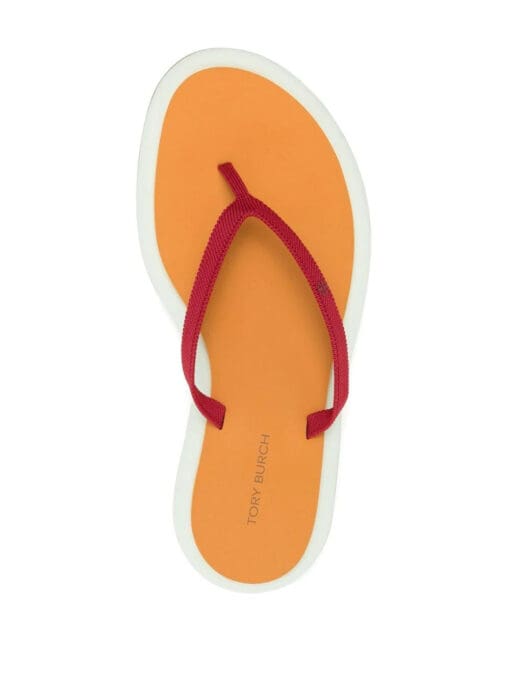 Tory Burch  Layered chunky flip flops - Image 4