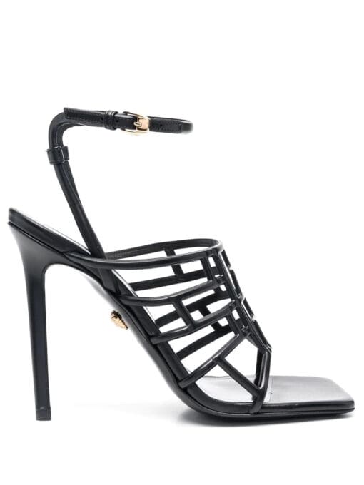 Versace  cut-out detail 120mm sandals