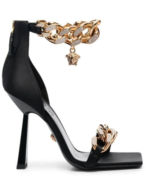 Versace  chain-link detail sandals