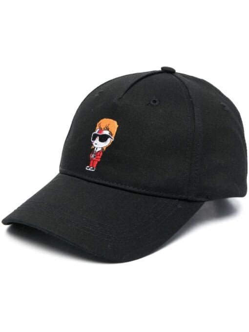 Karl Lagerfeld  logo-patch cap