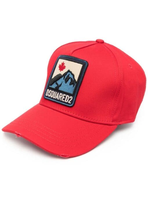 Dsquared2  logo-patch cotton cap