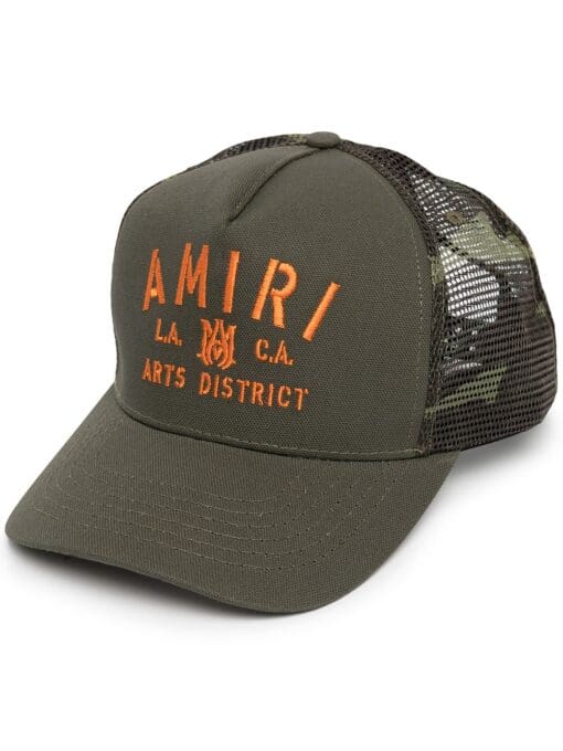 AMIRI  logo-embroidered trucker hat