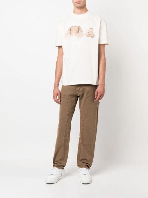 Palm Angels  Teddy Bear cotton T-Shirt - Image 2