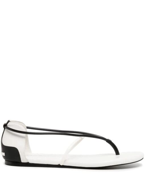 Giorgio Armani  colour-block flat sandals