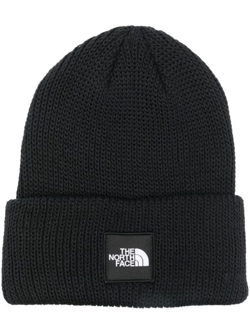 The North Face  logo-patch knitted beanie