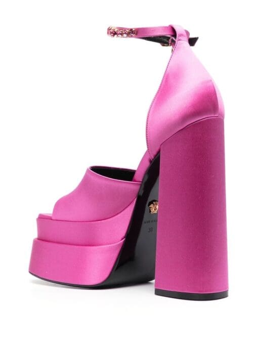 Versace  Medusa charm platform sandals - Image 3