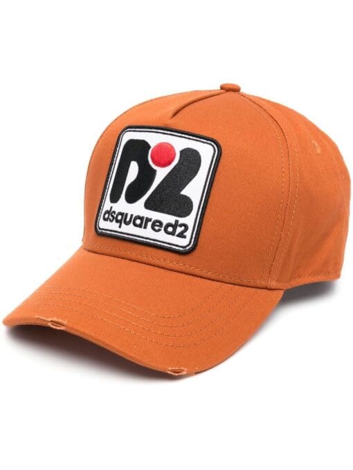 Dsquared2  logo-patch cotton cap