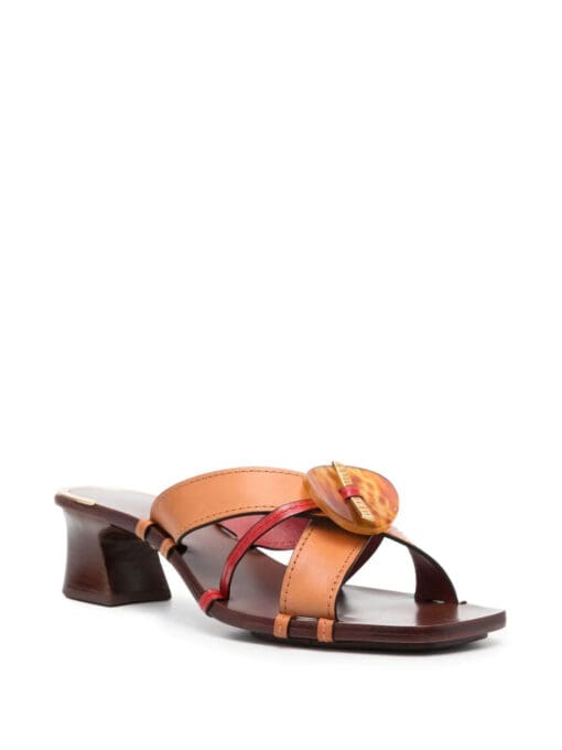 Tory Burch  55mm leather mules - Image 2