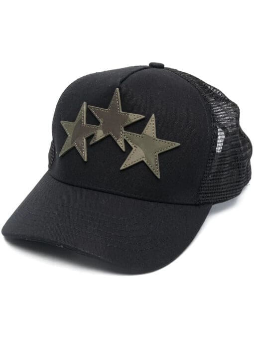 AMIRI  star-patch cotton cap