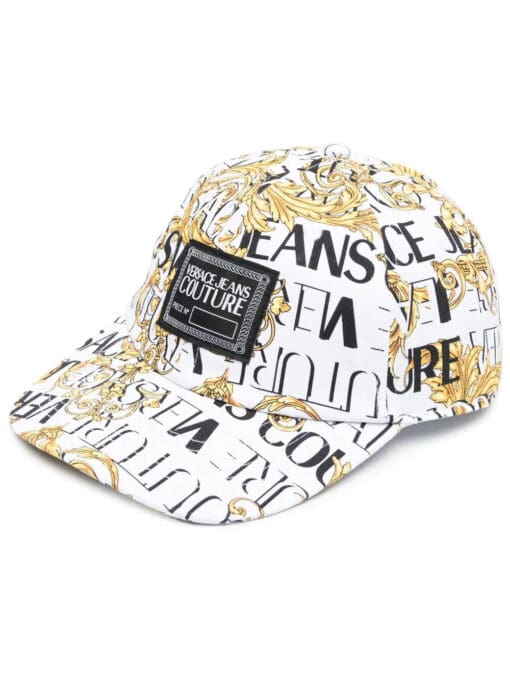 Versace Jeans Couture  Baroque-print baseball cap