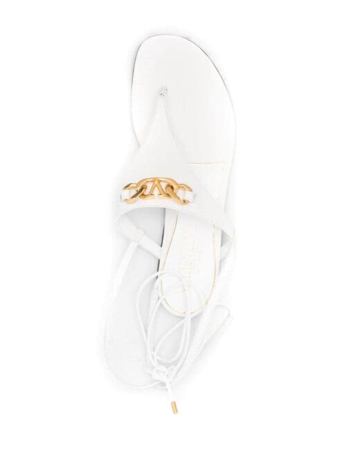 Valentino Garavani  VLogo leather sandals - Image 4