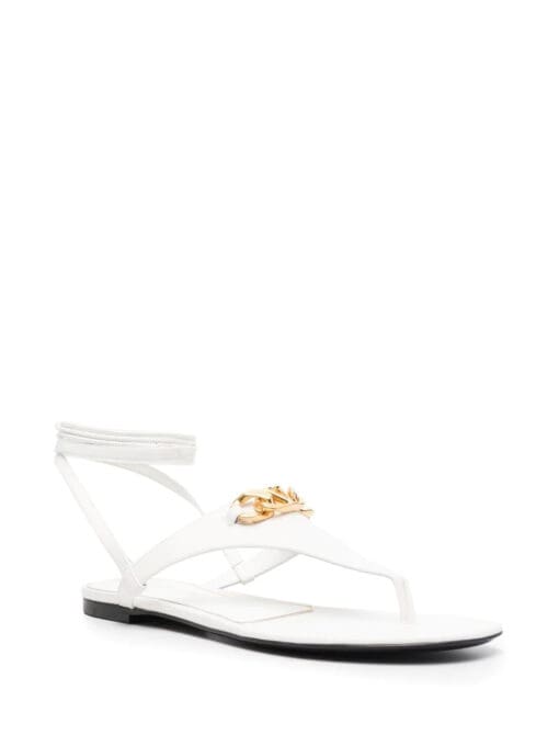 Valentino Garavani  VLogo leather sandals - Image 2