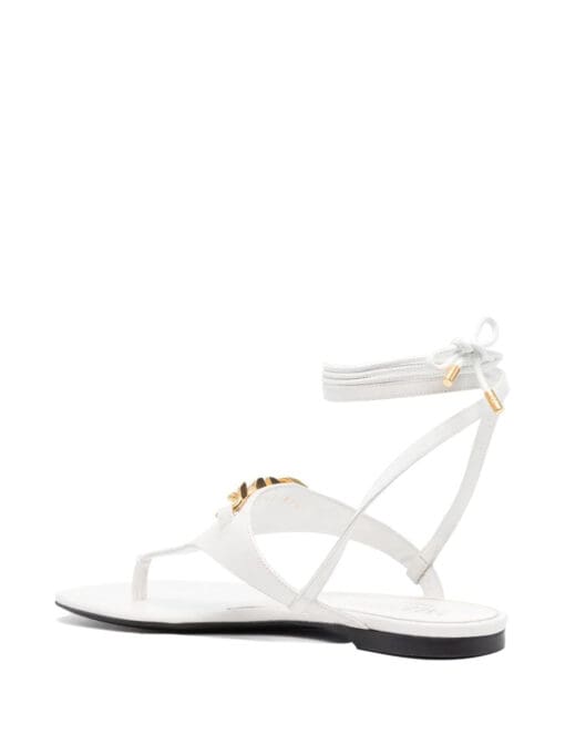 Valentino Garavani  VLogo leather sandals - Image 3