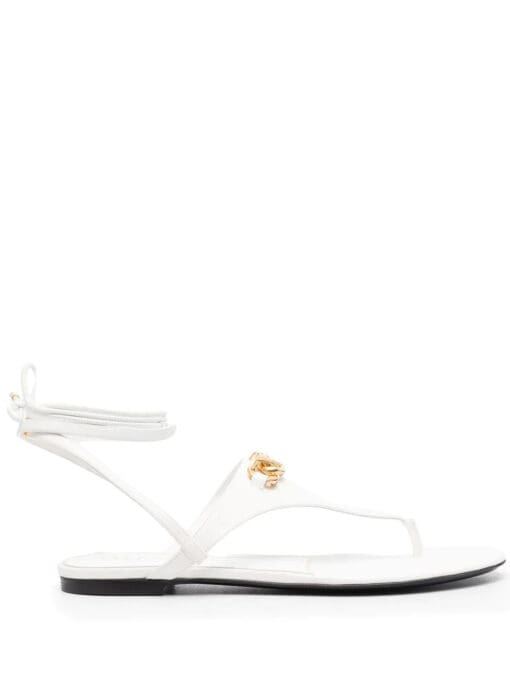 Valentino Garavani  VLogo leather sandals