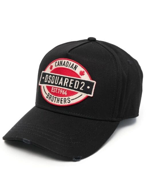 Dsquared2  logo-patch trucker cap