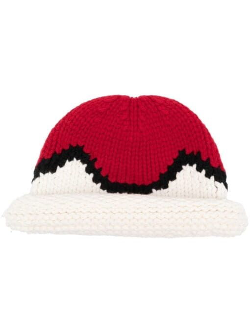 Kenzo  intarsia-knit pattern hat