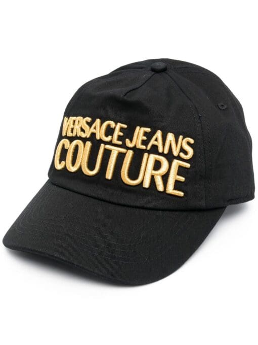 Versace Jeans Couture  embroidered logo cap