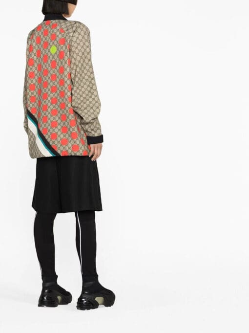 Gucci  monogram-pattern pullover jacket - Image 3