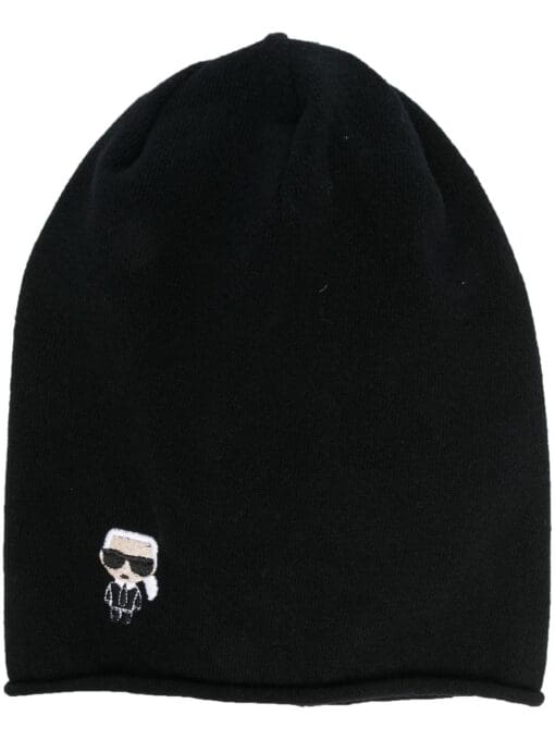 Karl Lagerfeld  Ikonik Karl-motif beanie