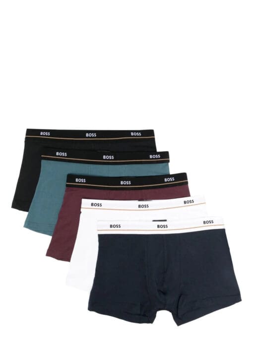 BOSS  logo-waist boxer briefs