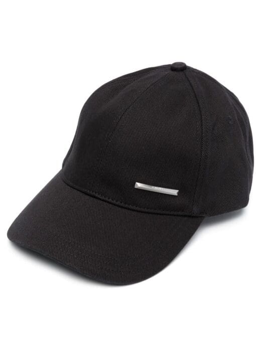 Calvin Klein  logo-plaque baseball cap