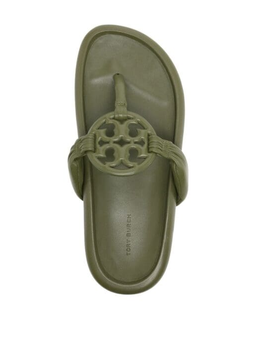 Tory Burch  Miller logo-plaque sandals - Image 4