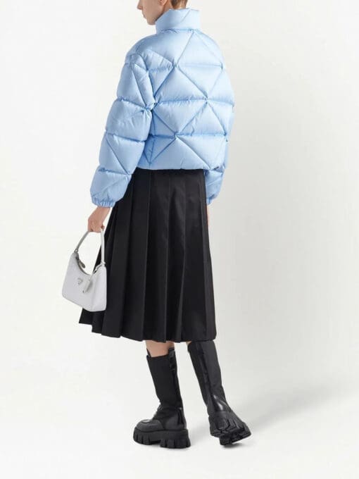 Prada  quilted cropped down jacket - Image 3