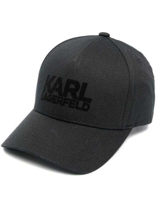 Karl Lagerfeld  logo print cap