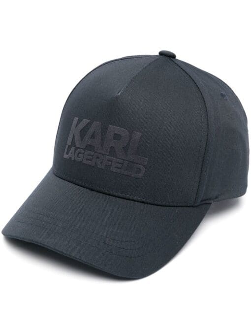 Karl Lagerfeld  logo print cap