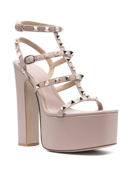 Valentino Garavani  Rockstud platform sandals - Image 2