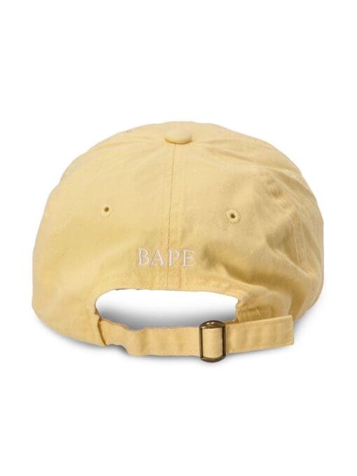 BAPE BLACK *A BATHING APE®  Ape-embroidery baseball cap - Image 2