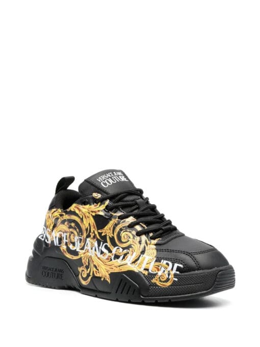 Versace Jeans Couture  logo-print low-top sneakers - Image 2