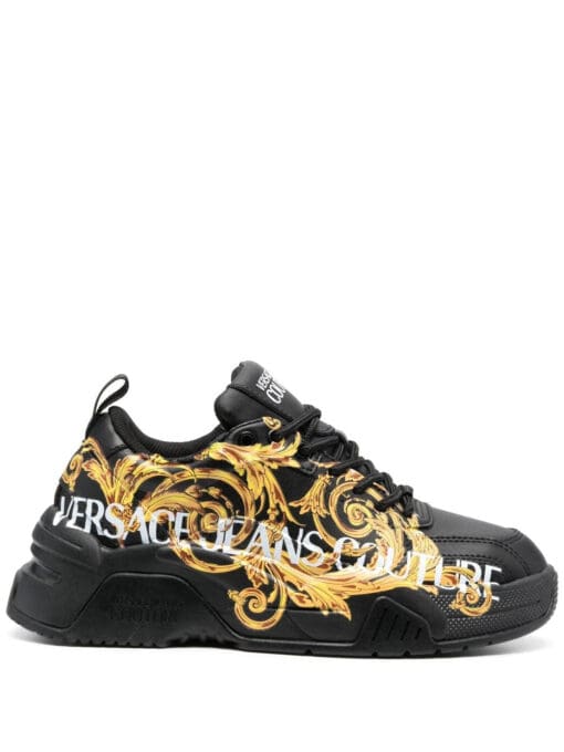 Versace Jeans Couture  logo-print low-top sneakers