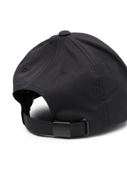 Karl Lagerfeld  raised-logo baseball cap - Image 2